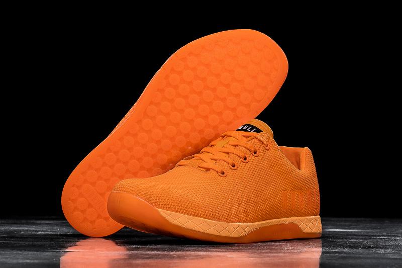 Women's Nobull Neon Orange Trainers Orange | SG Q3038M